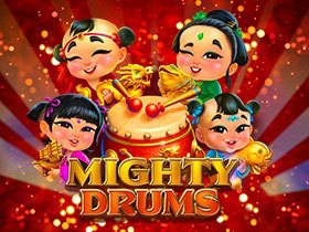 Mighty Drums  online casino pokie