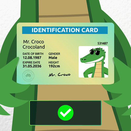 playcroco online casino account verification