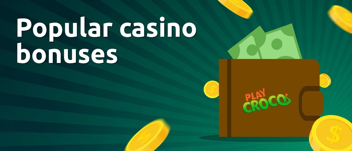 popular online casino bonuses