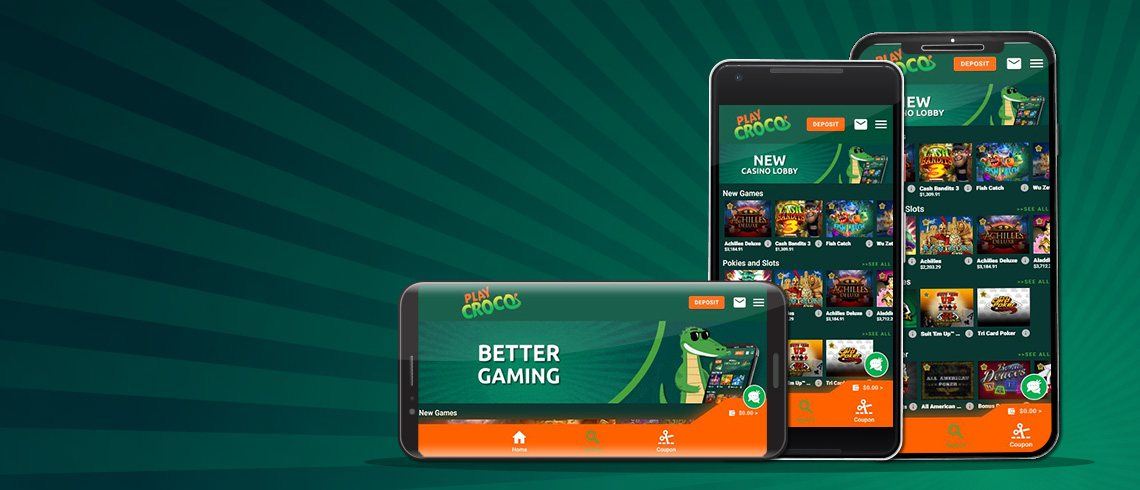 playcroco pokies app for mobile gamers 