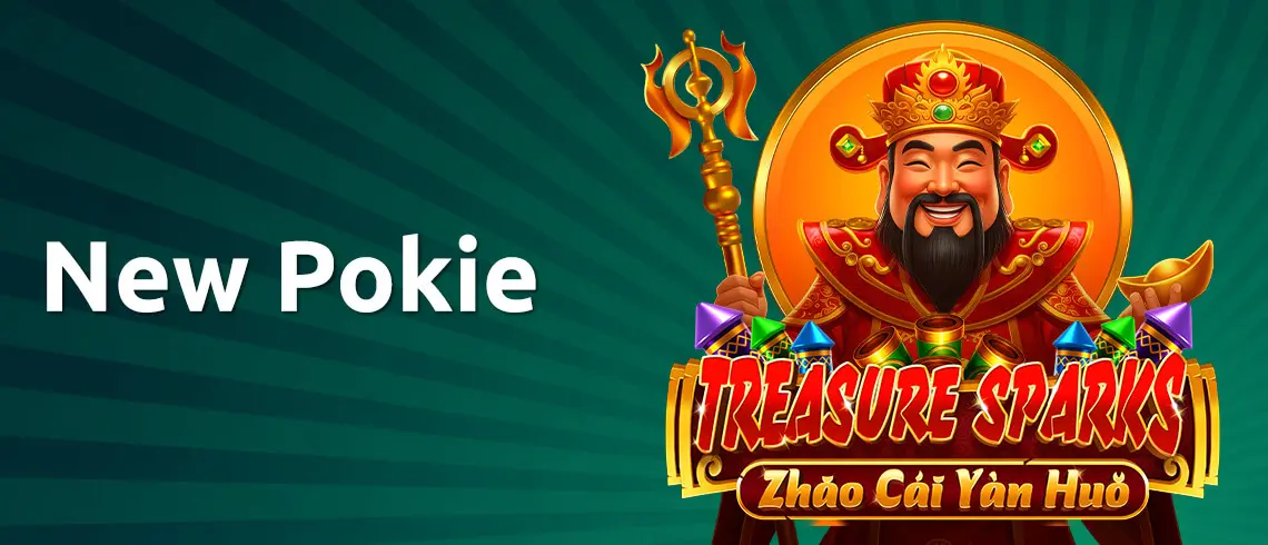 Play Treasure Sparks: 50,000x Pokie at PlayCroco Casino