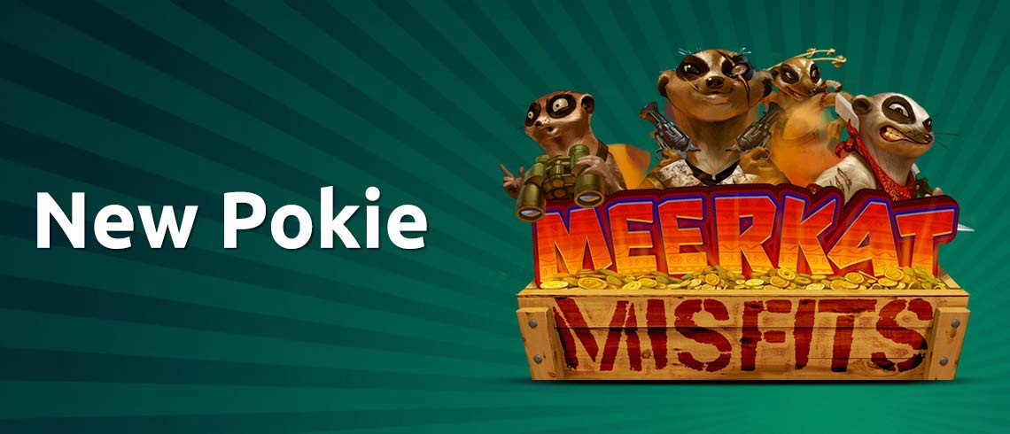 Meerkat Misfits online casino pokie