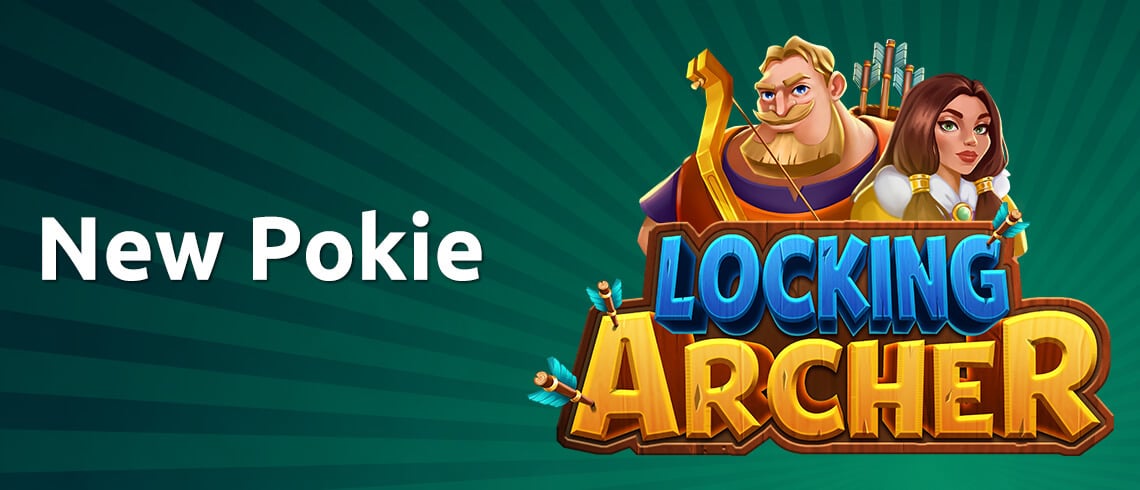 Vikings, bow and arrow, new online pokie Locking Archer
