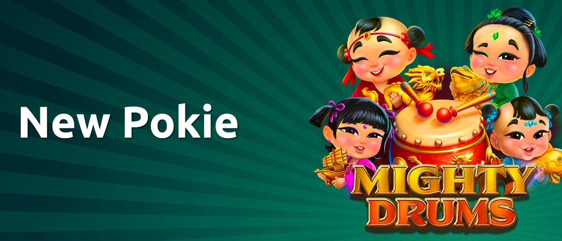 new pokie, Oriental drums, paired fish, East Asia new pokie, Oriental drums, paired fish, East Asia