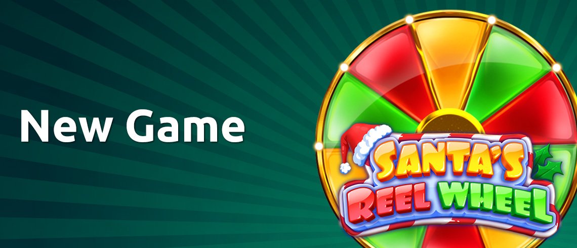 Reel Wheel, Santa hat, new game Reel Wheel, Santa hat, new game