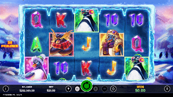 penguin palooza online casino slot