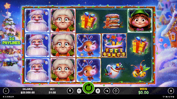 big santa christmas online slot