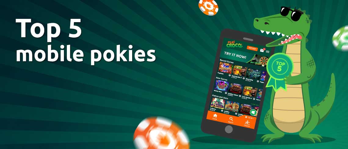 playcroco popular mobile pokies