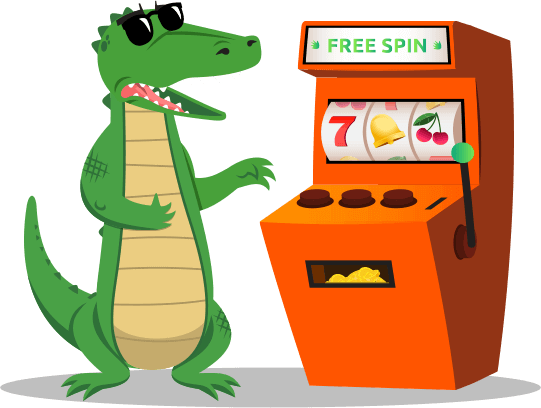 a crocodile playing online pokies at playcroco online casino