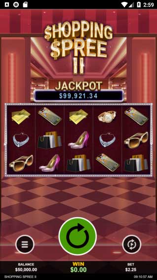 playcroco casino shopping spree II online pokie progressive