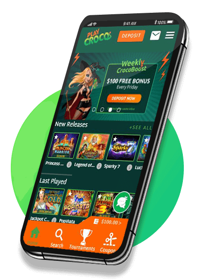 playcroco online casino pokies and slot machines