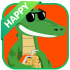 happy croco